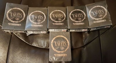 VAULTS CARD GAME (2015) + 5x DEADBOLT EXPANSIONS (2016), FACTORY SEALED