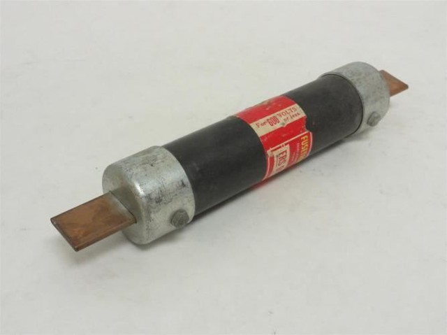 Fusible Retardé Bussmann FRS-R90 90A 600V - Double élément - Pour Circuits électriques Protégés