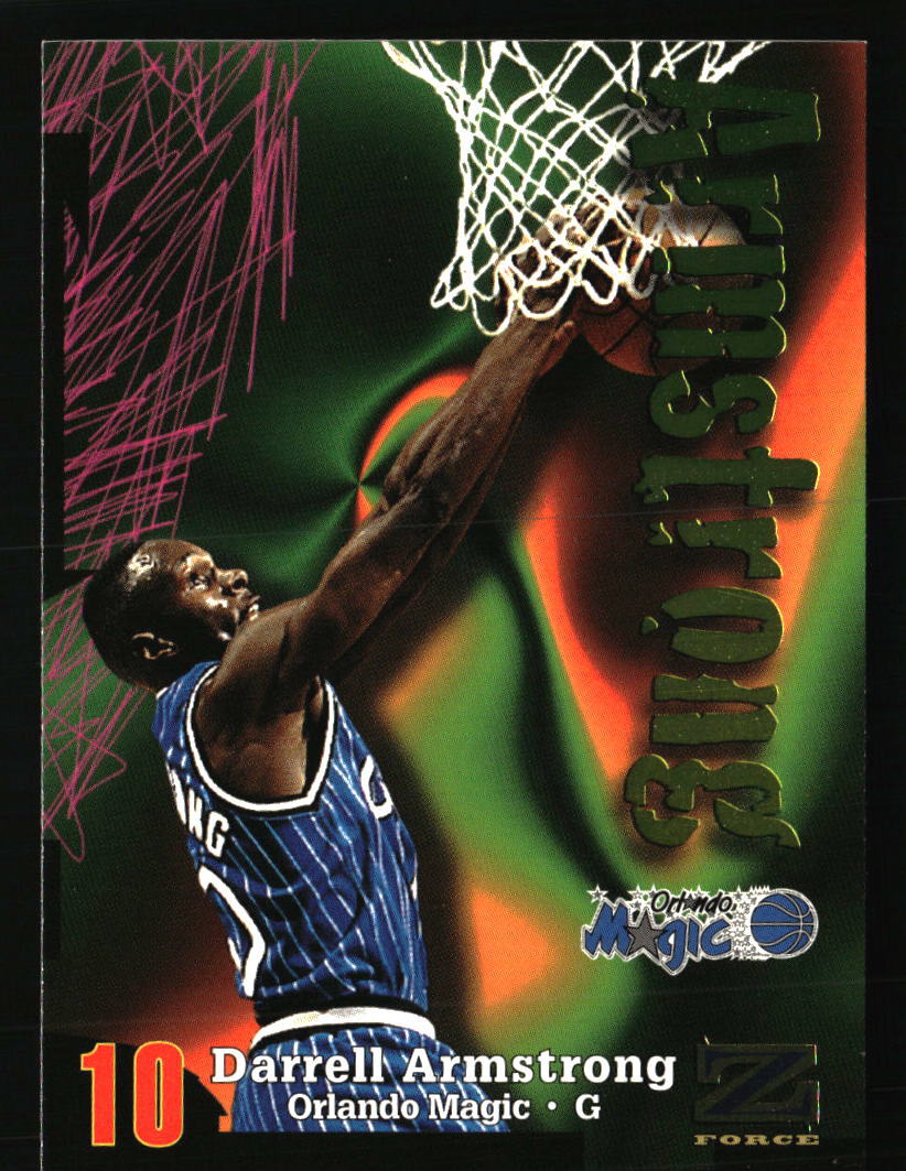 Darrell Armstrong 1997-98 SkyBox Z-Force #128 BASKETBALL Card