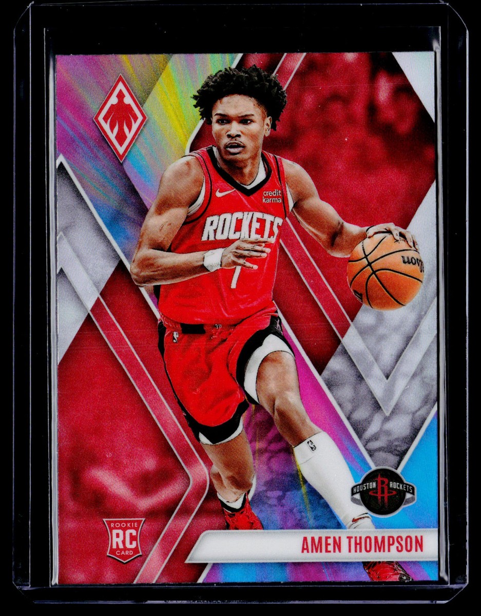 2023-24 Panini Phoenix #300 Amen Thompson Color Burst | eBay