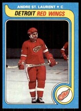 1979-80 Topps #73 Andre St. Laurent Detroit Red Wings