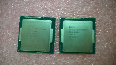 1 lot of 2 Intel SR1VK Celeron G1840 Dual-Core 2.8GHz Processor
