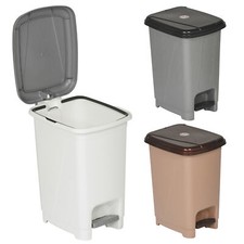8L Mini Pedal Bin Kitchen Bathroom Toilet Recycle Waste Garbage Storage Dustbin