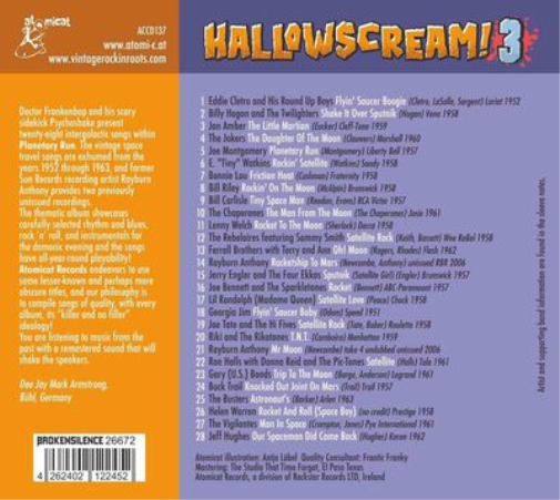 Various Artists Hallowscream!: Planetary Run - Volume 3 (CD) Album