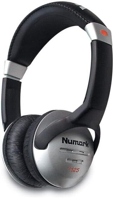 Numark HF125 professioneller DJ Kopfhörer 2m Kabel 40 mm on ear Lautsprecher