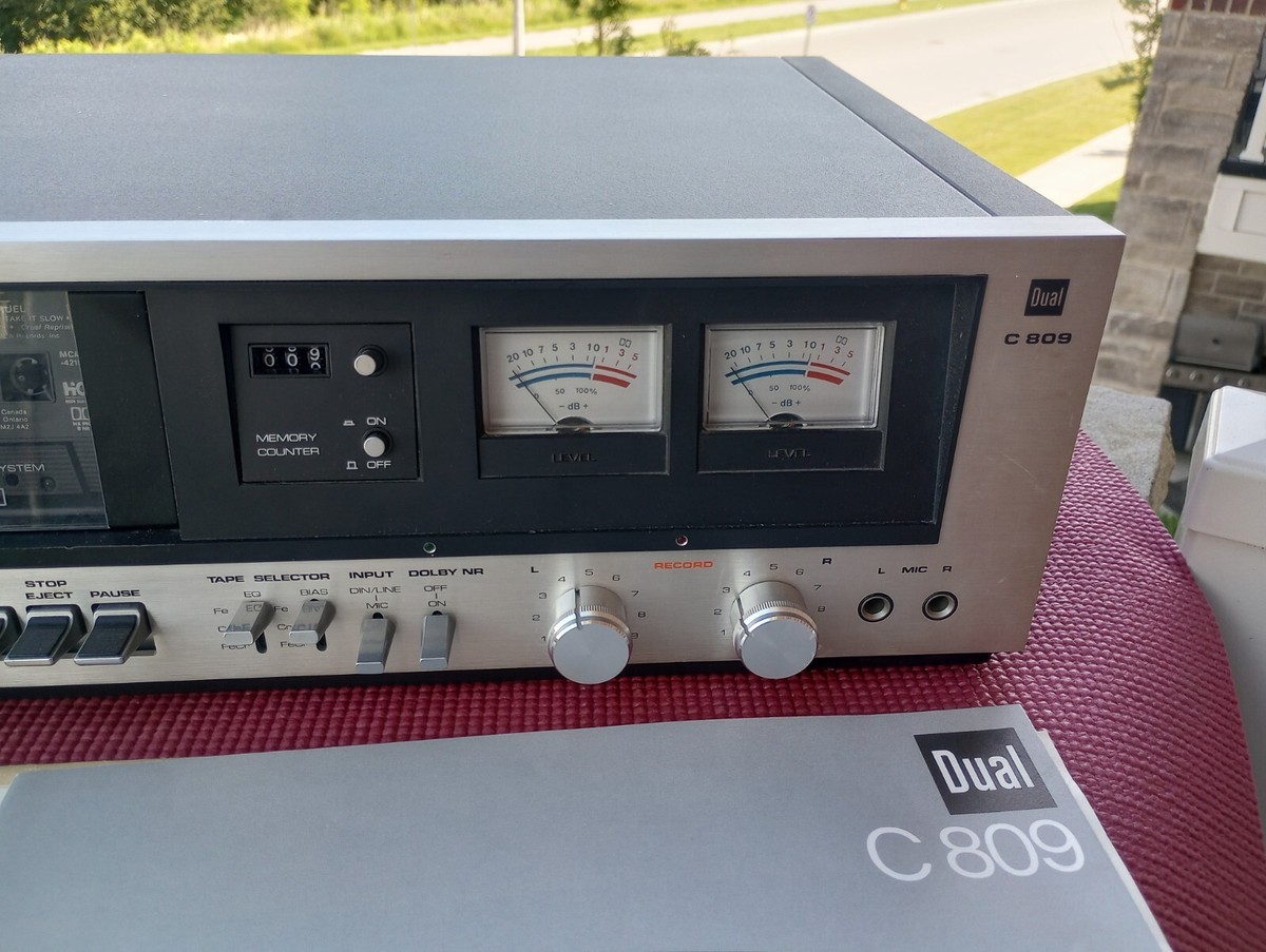 DUAL C-809 Two-Head Stereo Cassette Player/Recorder DECK HEAD