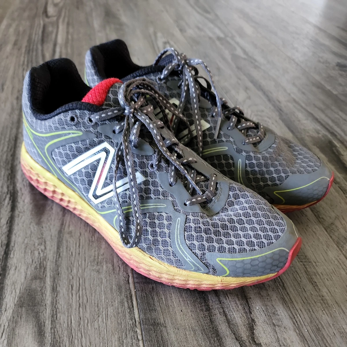 New Balance Mens Fresh Foam 980 M980GR Gray Running Shoes Size 9.5
