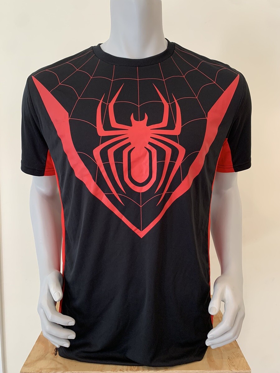 T-shirt Spider-Man Rouge Taille 6 - Marvel - Occasion En Très Bon état - 100% Coton