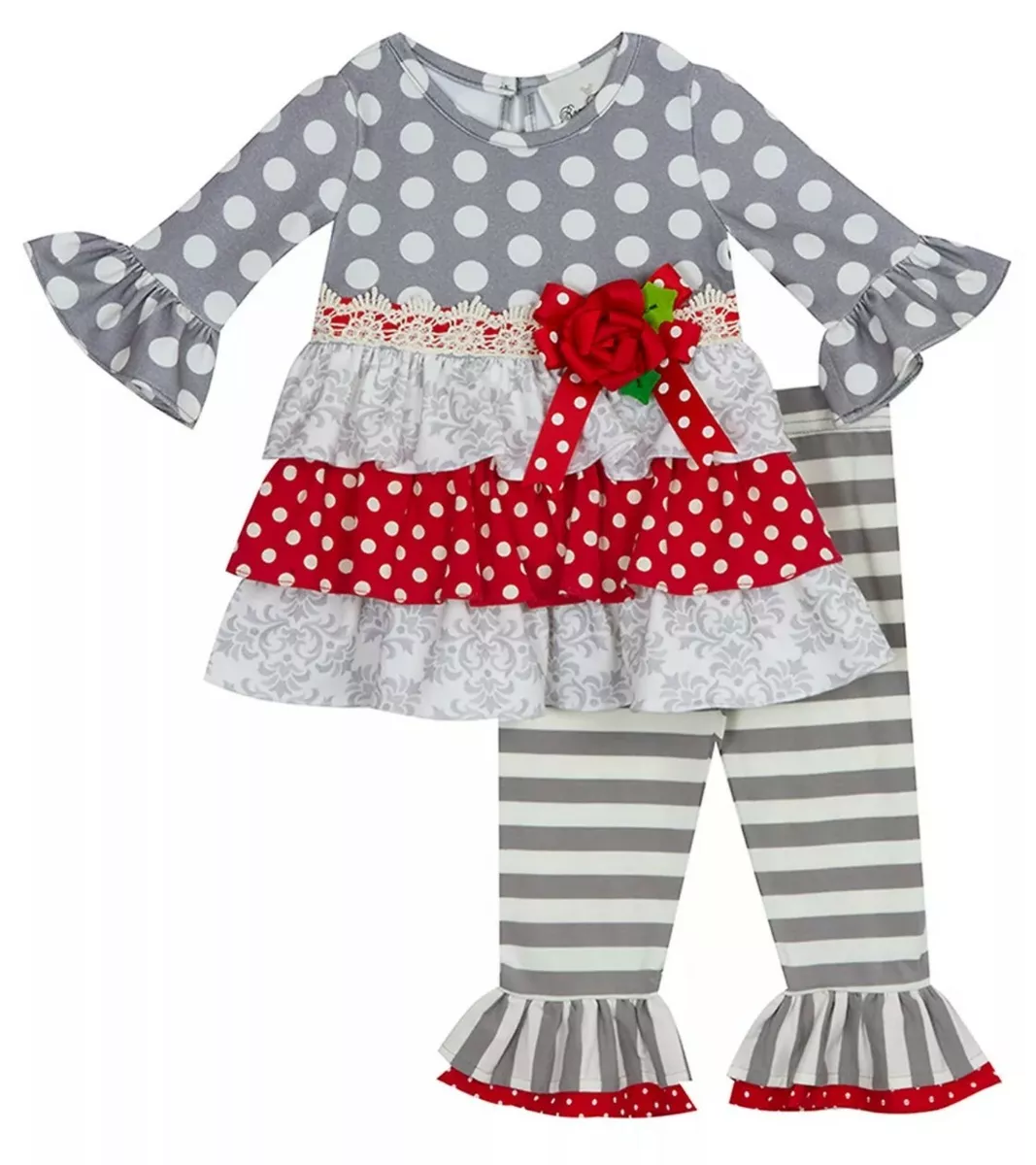 Toddler dress and legging sets top