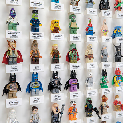 #ad #ad LEGO Collectible Minifigure Series Identification Tiles $7.50