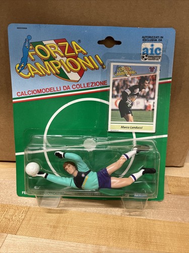 Forza Campioni Marco Landucci Soccer Sports Figure and Card Kenner Box 186