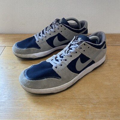 Nike SB Zoom Dunk Low Elite UK 8,5 EUR 43 Medium Grey White 864345 004