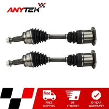 Front Left & Right CV Axle Shaft for 2003-2014 Chevy Express GMC Savana 1500 AWD