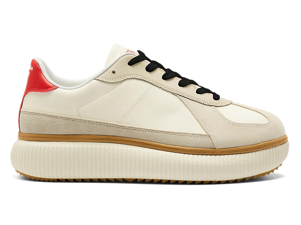 ◆onitsuka tiger◆ Daly City 1183B874_020 Asics Onitsuka Tiger DELECITY 1183B874 CREAM/FIERY RED Men's