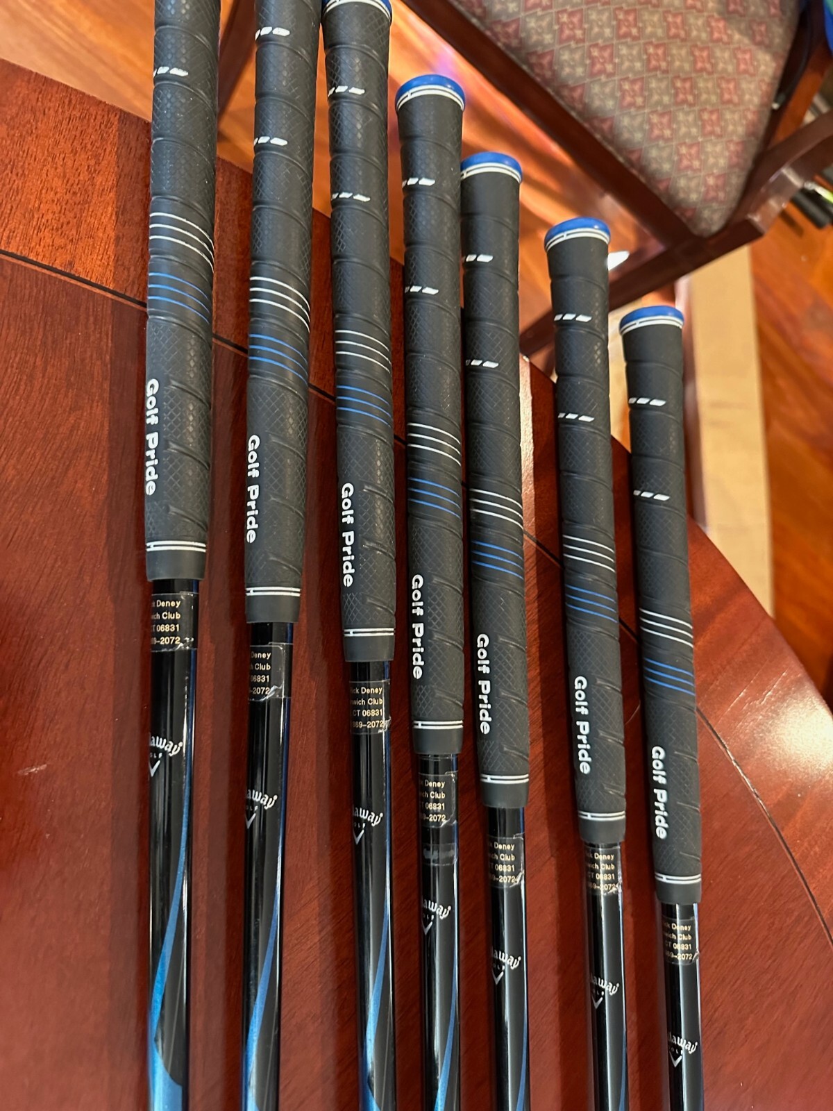 Callaway X20 Iron Set 4PW, Graphite Shafts, RH, Regular Flex +1/2 inch long. eBay