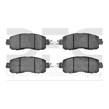 Dynamite Friction Front Disc Brake Pad Set for Altima, LEAF (1310-1650-00)