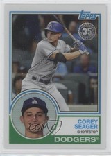 2018 Topps Silver Pack 1983 Topps Design Chrome Series 2 Corey Seager #98 1b0