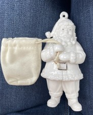 2013 Pandora Holiday Santa Christmas Ornament with Pouch No Box Special Edition