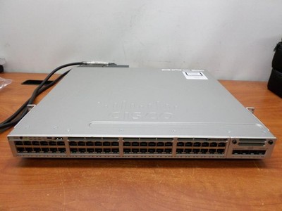Cisco WS-C3850-48F-S 3850 48-Ports Ethernet Switch w/ C3850-NM-2-10G