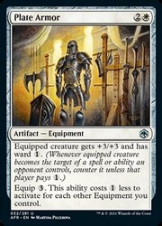 Plate Armor - Foil - Adventures in the Forgotten Realms
