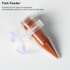 Durable Transparent Aquarium Shrimp Larvae Feeding Tube Fish Feeder