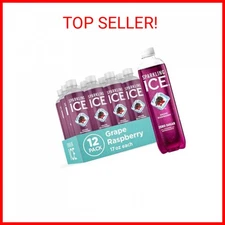 Sparkling Ice, Grape Raspberry Sparkling Water, Zero Sugar, 12 Pack, 17 fl oz ea