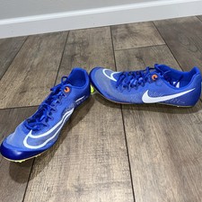 Nike Air Zoom Ja Fly 4 Racer Blue Track Spikes DR2741-400 Men's Size 12.5 New 