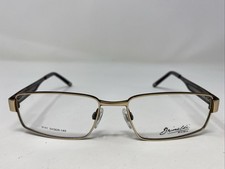 Grimaldi Roma 2141 GL2 54-20-140 Brown/Gold Full Rim Eyeglasses Frame GF28