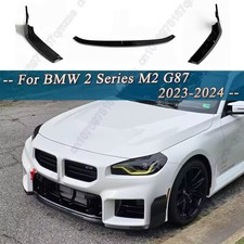 Front Bumper Lip Spoiler MP Style Splitter Diffuser Kit for BMW M2 G87 2023–2024