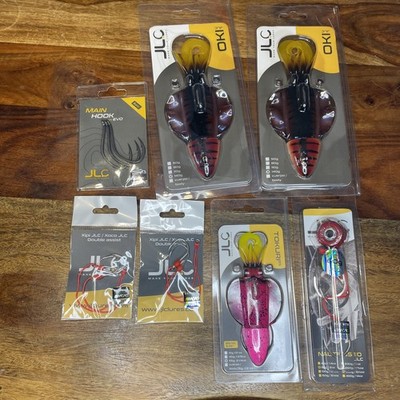 JLC Fishing Lures. Deep Sea. Squid Jig. Tokuri. Oki. Nautilus. Assist Hooks
