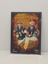 2024 Panini Phoenix Treasured Tandems Insert Joe Burrow Ja'Marr Chase 
