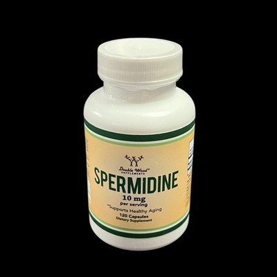 Double Wood Spermidine 10mg 120 Capsules New Sealed Exp 11/2026