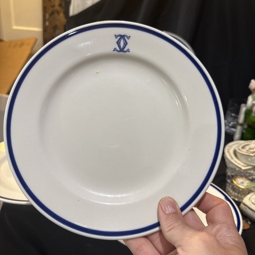 Colony Club NYC Restaurant Ware Set 6 Dinner Plates 9 1/4 In - Picture 9 of 14