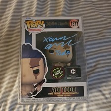 Funko Pop! Jujutsu Kaisen Aoi Todo Pre Release GITD CHASE #1377 SIGNED & JSA COA