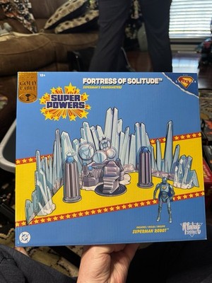 McFarlane Toys Gold Label DC Super Powers SUPERMAN FORTRESS OF SOLITUDE w/ Robot