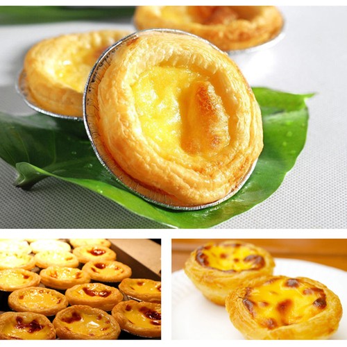 20 pz stampi per uova alluminio stampi per muffin padella stampo per cupcake budino non torta - Foto 9 di 12