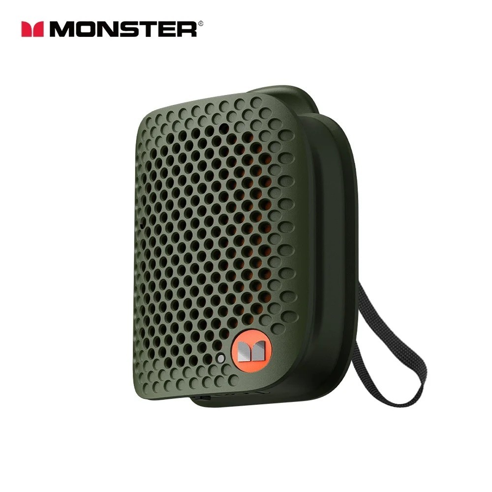 Monster M3 Wearable Bluetooth Speaker Portable TWS Wireless Stereo Clip-On