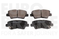 Eurobrake Bremsbelagsatz, Scheibenbremse Hinterachse U.A. FüR Hyundai, KIA