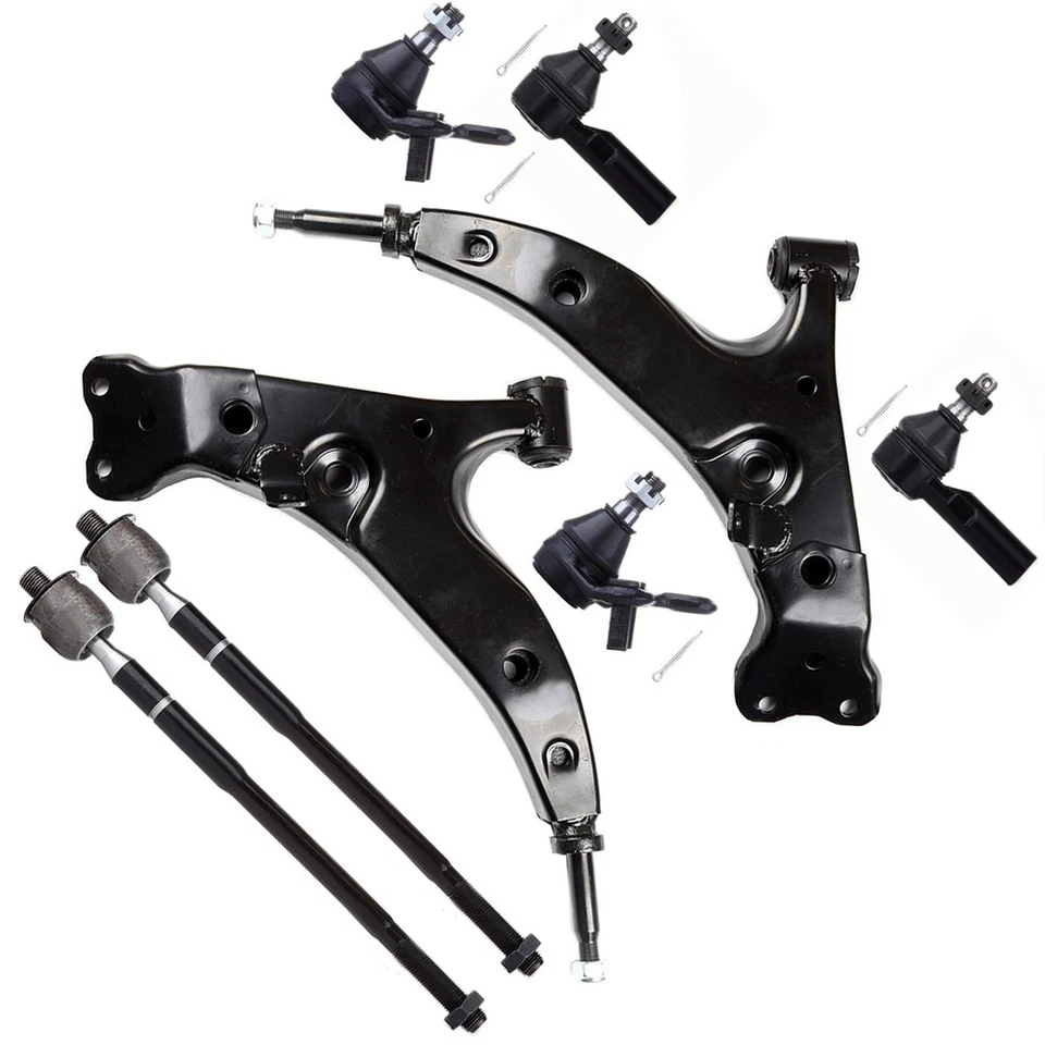8x Brazo de control inferior delantero y rótula varilla de amarre para Toyota Corolla 1993-1995 Foto 3 de 4