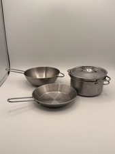 Melissa  Doug Let's Play House Stainless Steel Pots  Pans Play Set