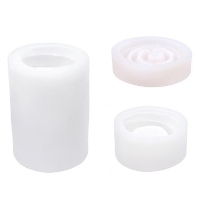 Creative Snake Coiling Silicone Mold Geometric Aromatherapy Holder Mo