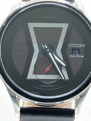 Citizen Marvel Special Model Black Widow Eco-Drive Men's Watch used