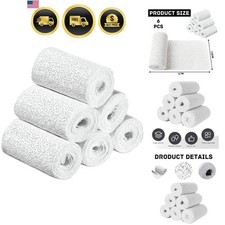 Plaster Coth Rolls 6 Pack Plaster Gauze Bandage Plaster Strip Gauze Wrap for ...