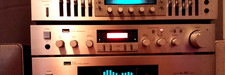 SANSUI B-77 vintage stereo PREAMPLIFIER  working perfectly see video PREAMP