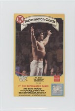 1987 Circle K WWF Supermatch Game Scratched Ricky The Dragon Steamboat #7 05v0
