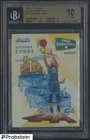 2016-17 Panini Studio From Downtown #1 Stephen Curry SSP BGS 10 PRISTINE