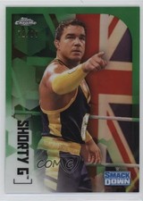 2020 Topps Chrome WWE Green Refractor 71/99 Shorty G #61 10ba