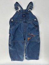 Carter's Infant Overalls Size 9-12 Months Vintage, Truck Print