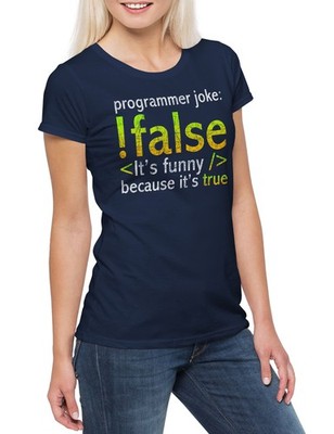 Programmer Joke Damen T-Shirt Informatiker Informatik Computer Science Scientist