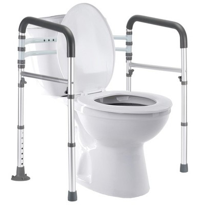 Lianjindun Toilet Safety Rails Adjustable Toilet Frame For Elderly Seniors